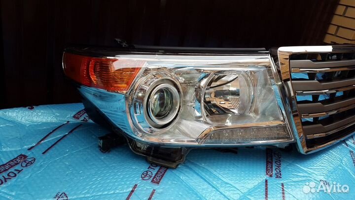 Рейстайлинг на тойота land cruser 200. 12-15 год