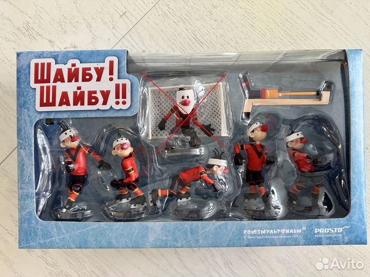 Фигурка хоккеиста Шайбу Шайбу