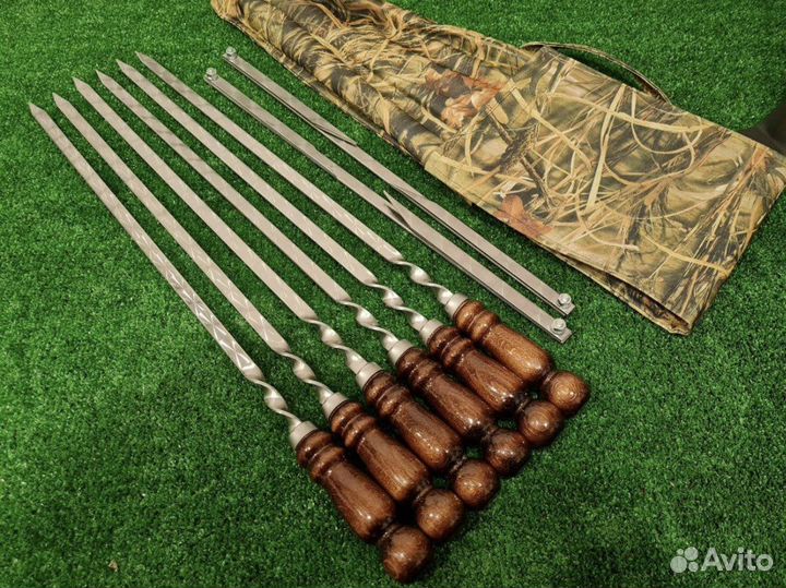 Набор шампуров в чехле