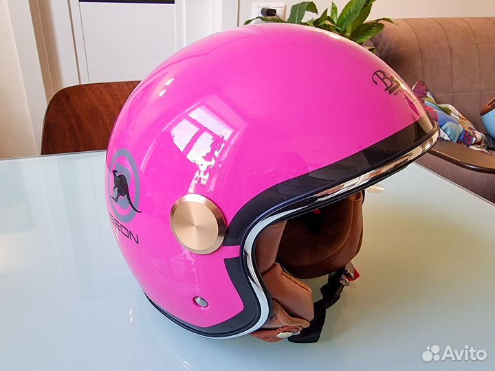 Мотоциклетный шлем beon, универсальный для мопеда