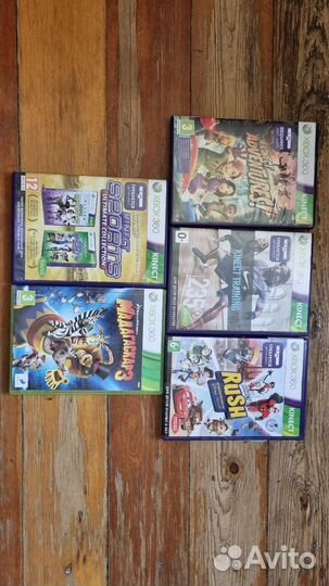 Диски на xbox 360 лицензия кинект и для геймпада
