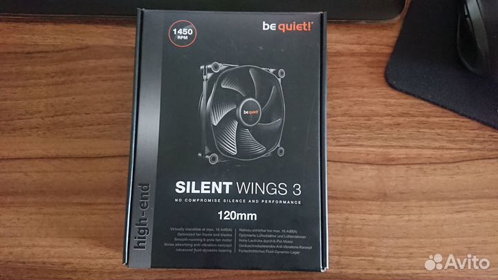 Вентилятор Be quiet Silent Wings 3 120mm BL064