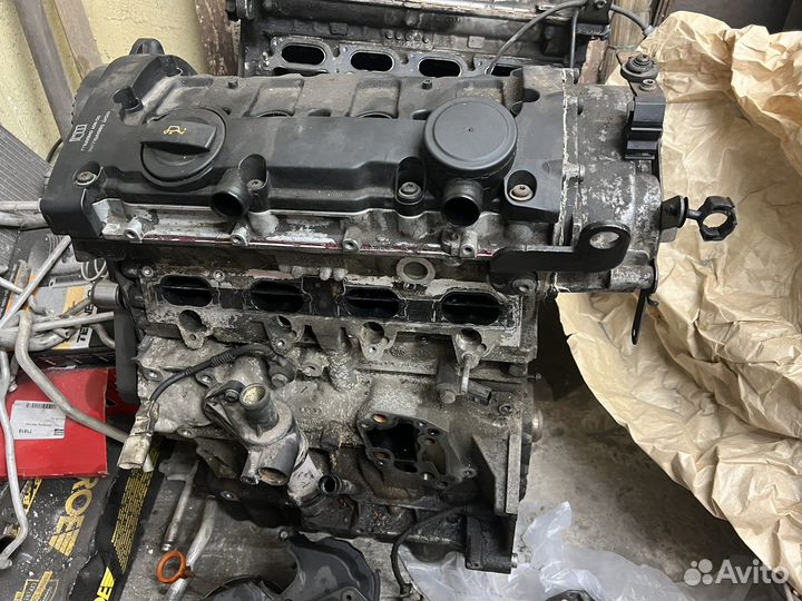 Двигатель 2.0 fsi BVY разбор