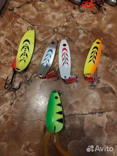 Блесна вертушки, колебалки