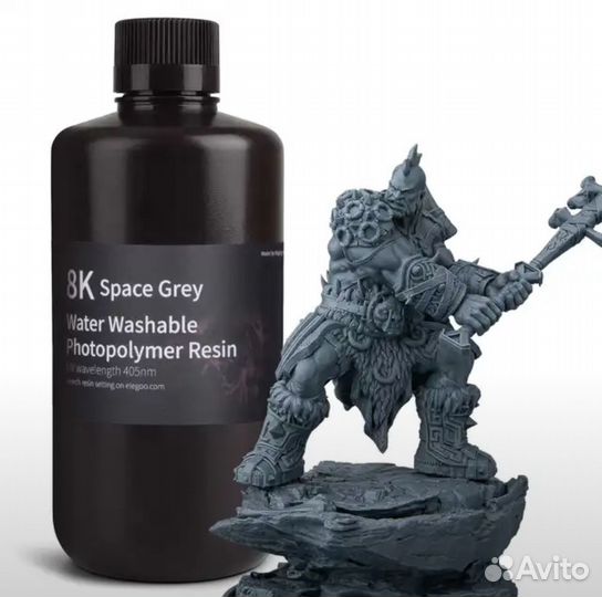 Фотополимерная смола elegoo для 3-d принтера 1 л