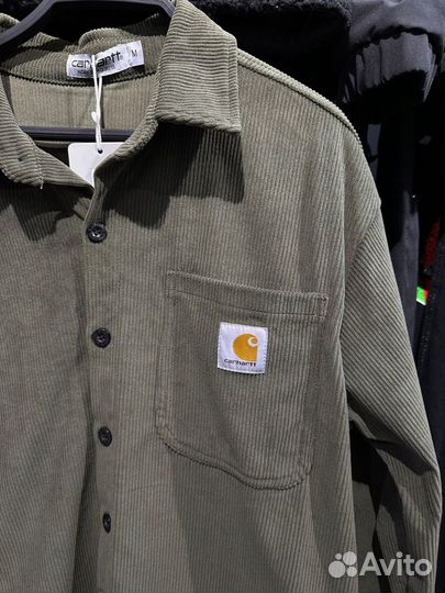 Рубашка carhartt вельветовая