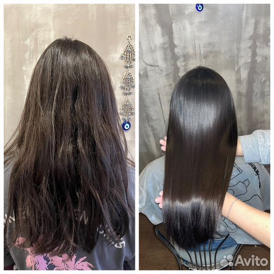 Кератиновое выпрямление, ботокс, нанопластика