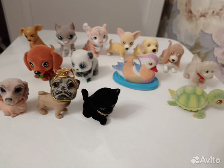 Киндер игрушки Бархатные разные