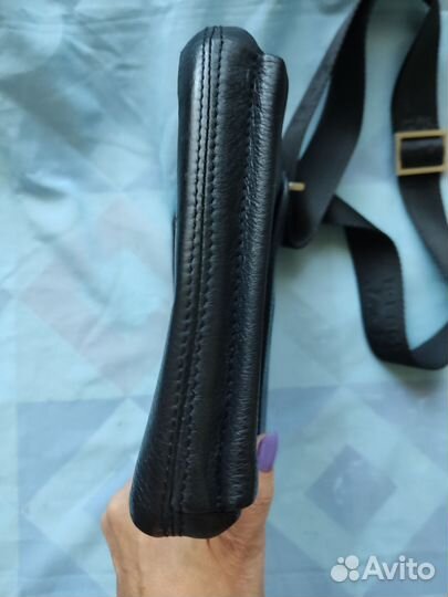 Сумка - планшет мужская из натуральной кожи