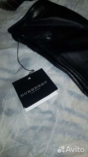 Перчатки женские кожаные новые