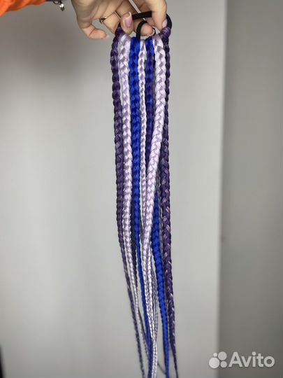 Афрорезинки, хвост на резинке, афрохвост