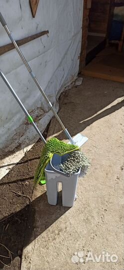 Швабра с ведром