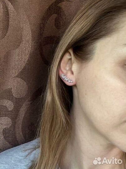 Серебряные серьги