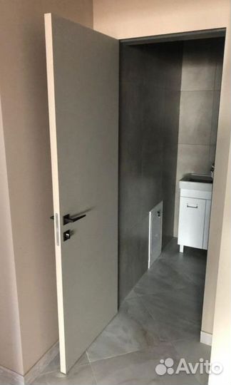 Скрытые двери под покраску