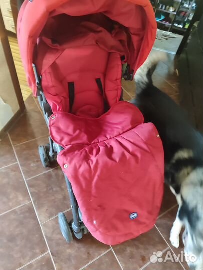 Прогулочная коляска Chicco бу