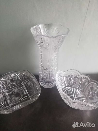 Стакан СССР с позолотой. Хрусталь СССР