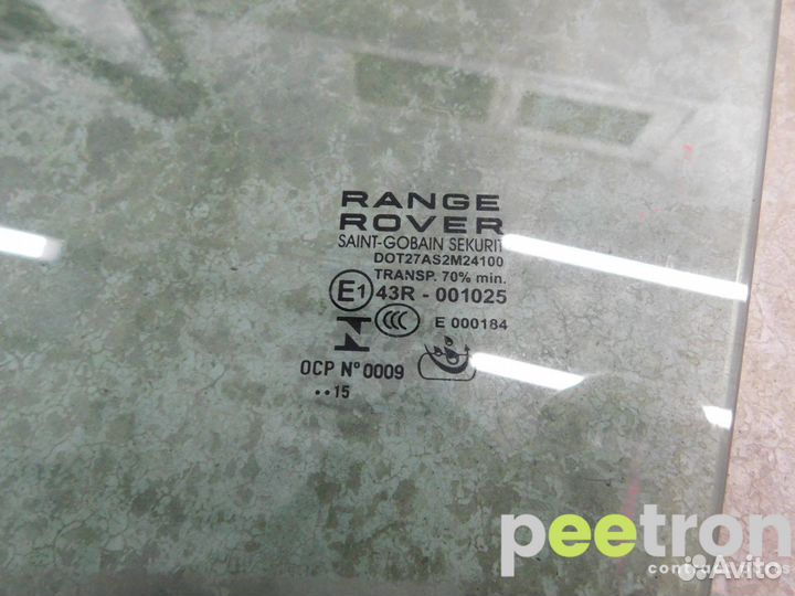 Б/У Б/У Стекло двери передней левой б/у LR026303