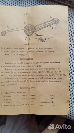 Лыжероллеры СССР