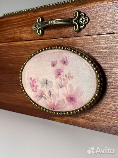 Шкатулка декупаж 