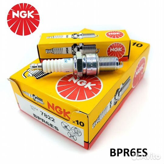 NGK BPR6ES свеча зажигания NGK 7822