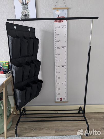 Вешалка напольная Икеа Rigga и органайзер Skubb