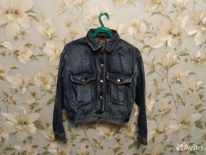 Джинсовая куртка подростковая