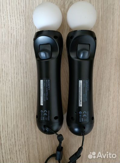 2 ps move, ps eye, 3 игры