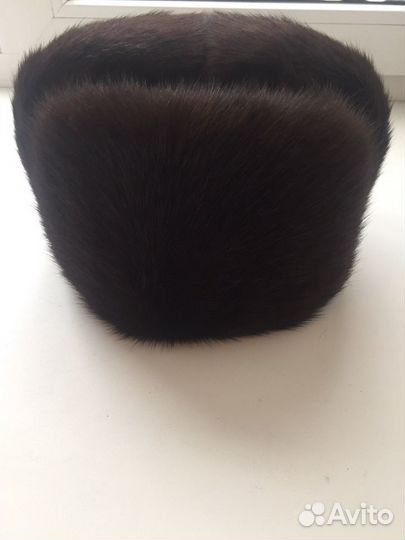 Норковая шапка Мужская новая