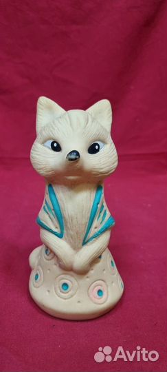 Резиновая игрушка. Лиса. Пищалка. Клеймо. Гомель