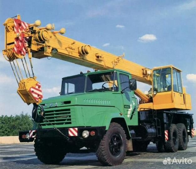 Аренда и услуги автокрана, 20 т, 21.7 м, с гуськом 6 м