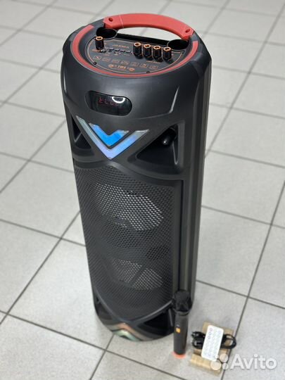 Большая блютуз колонка partybox 100W 80cm