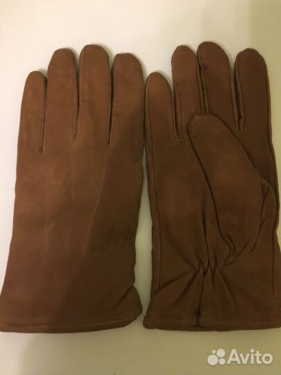 Перчатки кожаные
