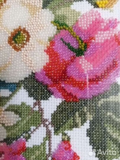 Вышивка крестом и бисером Рог Изобилия