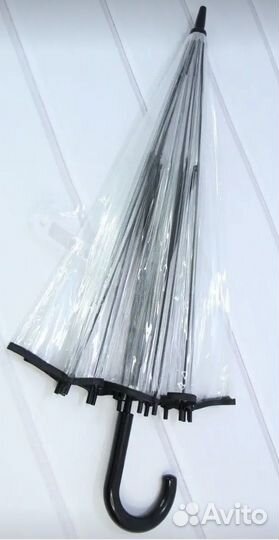 Зонт женский прозрачный