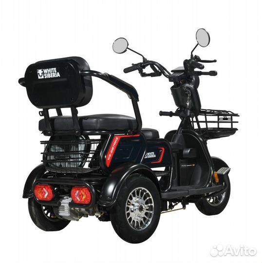 Электроскутер white siberia sibtrike 2000W 2023г
