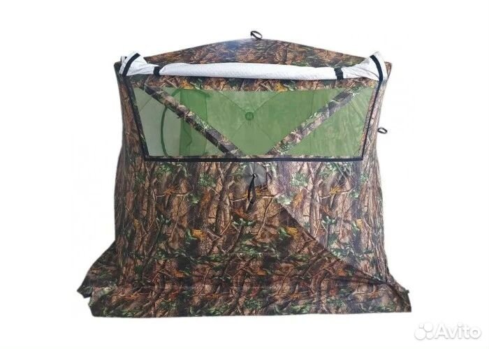 Палатка зима-лето куб-4 лонг, выс-200см,шир-220х25