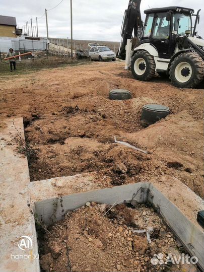 Канализация, выгребная яма, септик под ключ