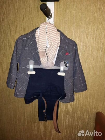 Нарядный костюм для мальчика 86