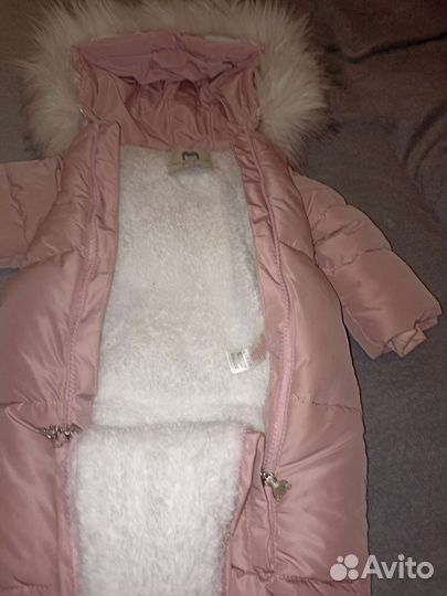 Зимний комбинезон для девочки