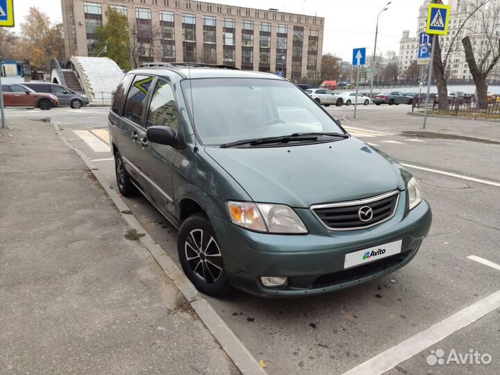 Mazda MPV 2.5 AT, 2001, 300 000 км