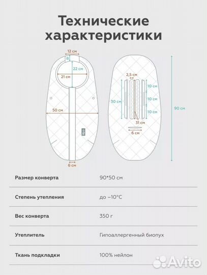 Конверт в коляску leokid демисезонный compact