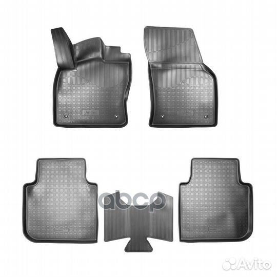 Ковры салонные для skoda Kodiaq, 2 017, Пол