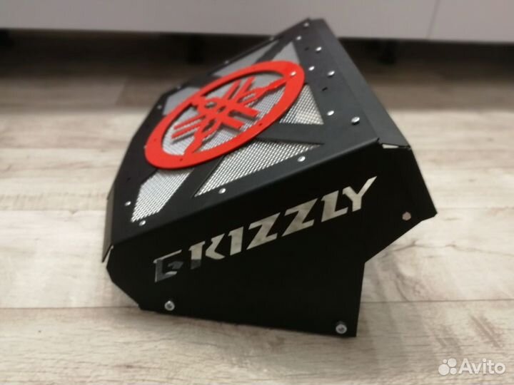 Вынос радиатора yamaha grizzly