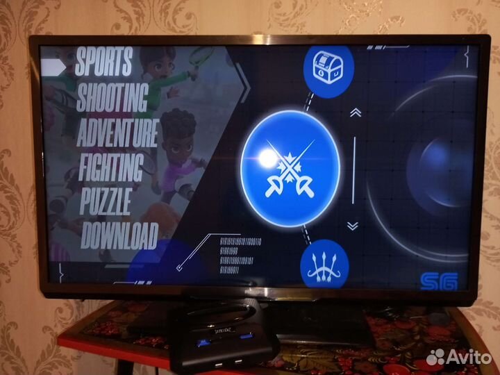 Игровая приставка sega