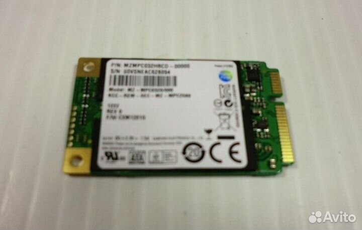 SSD mSata Samsung 128 GB и SSD 2.5