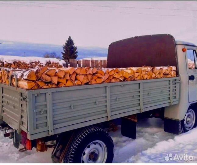 Дрова березовые колотые с доставкой