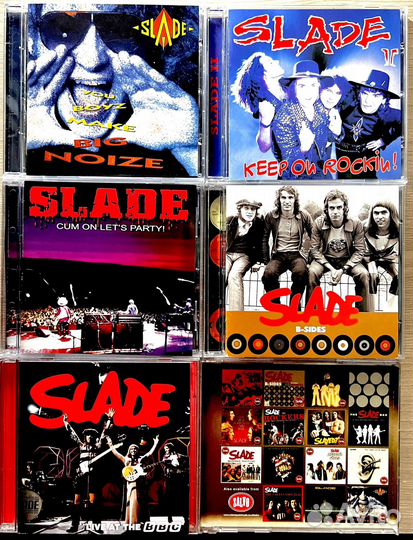 Музыкальные cd диски Slade много альбомов