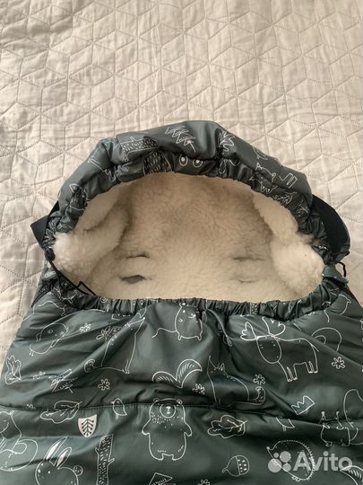 Зимний конверт в коляску