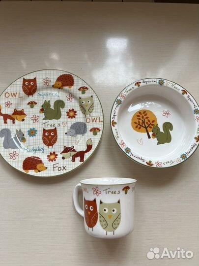 Набор детской посуды