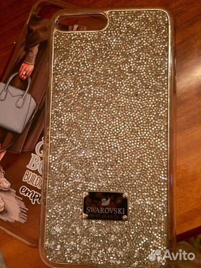 Красивый Чехол Swarovski iPhone 7, 8 plus
